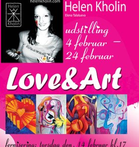 love and art solo exhibition helen kholin